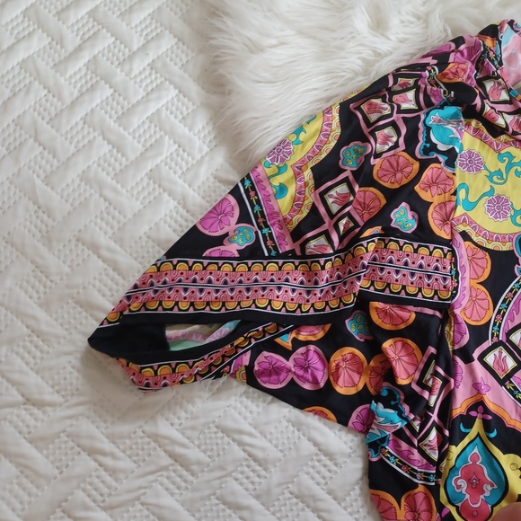 {Trina Turk} swim Cover-up Tunic Dress - Picture 5 of 7